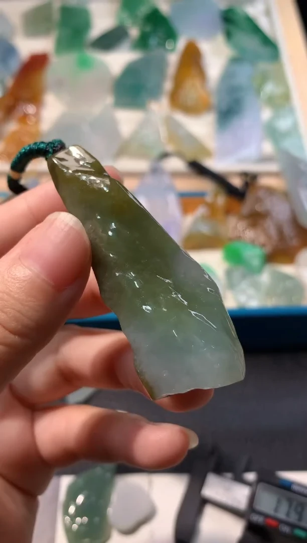 未镶嵌定制翡翠吊坠包工