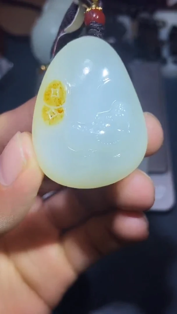 颈饰未镶嵌和田玉祥**驼HX