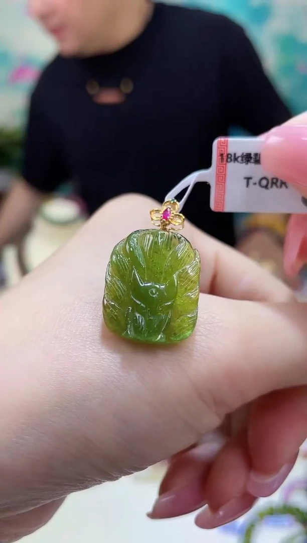 【闪购商品】碧玺手链18K金镶嵌@@ZY30419052