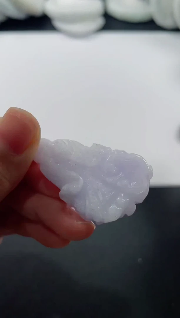 颈饰未镶嵌翡翠基地发货H 0632 白菜