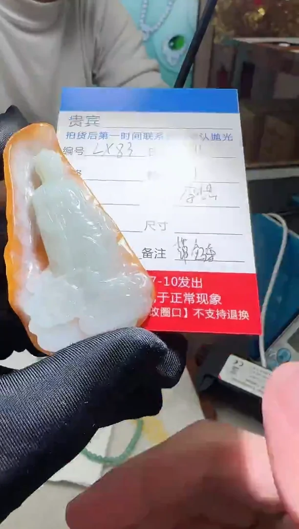 未镶嵌定制翡翠LX83翡翠吊坠赠珠链【多样性发其一】