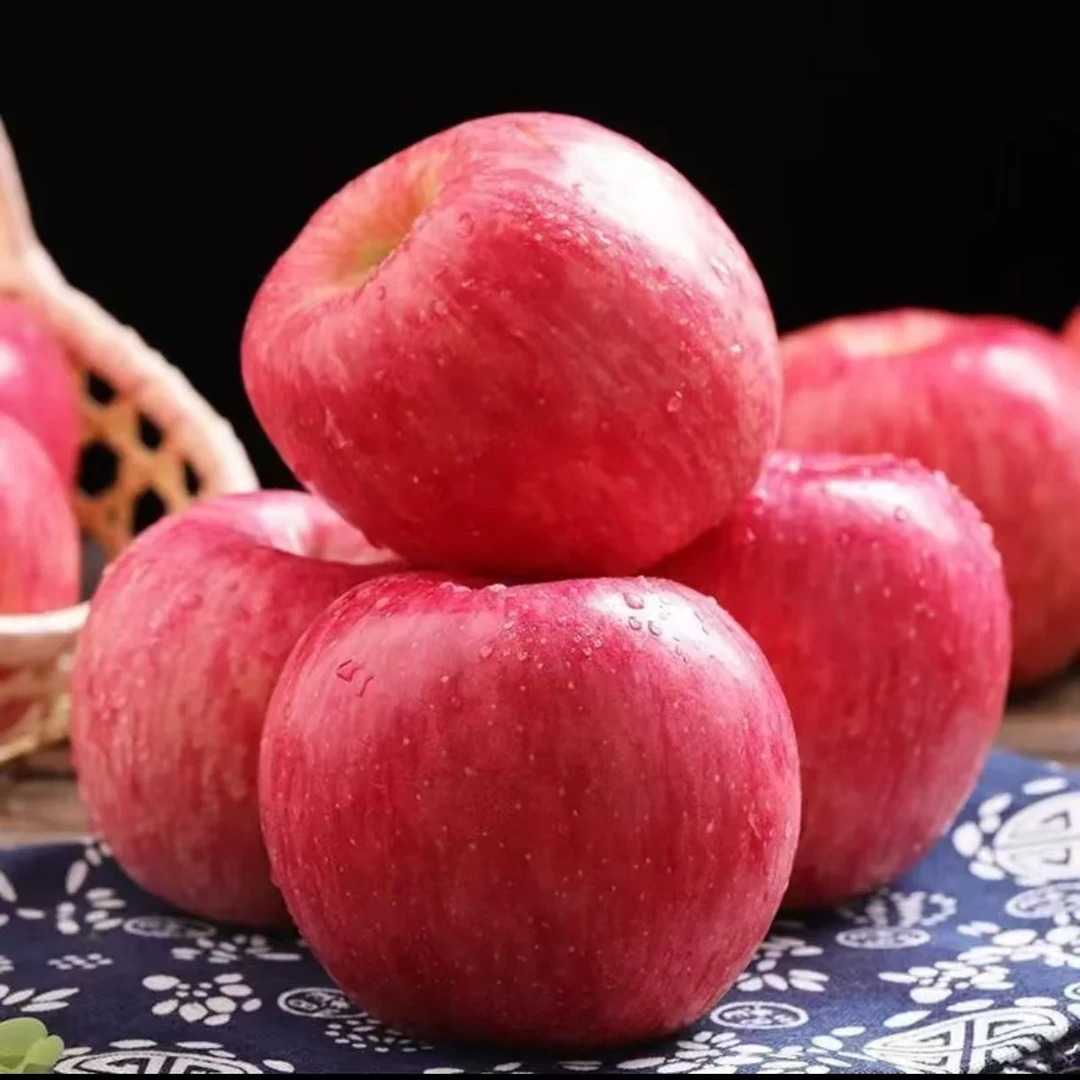 陕西洛川红富士苹果新鲜脆甜多汁冰糖心产地直发包邮
