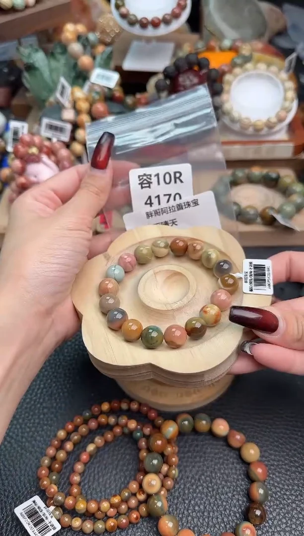 【闪购商品】石英质玉手链未镶嵌10R4170