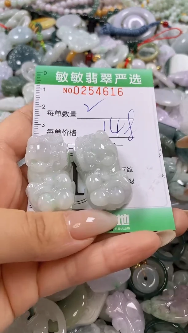翡翠未镶嵌颈饰闪购0254616