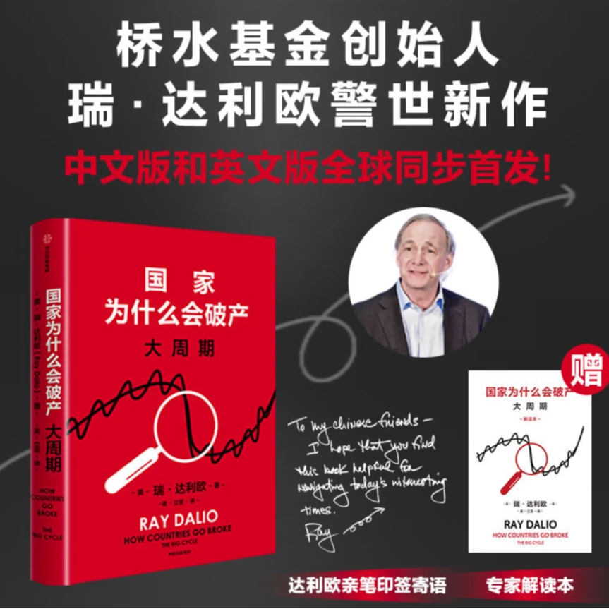 国家为什么会破产：大周期  瑞·达利欧 债务、周期、秩序、经济、投资