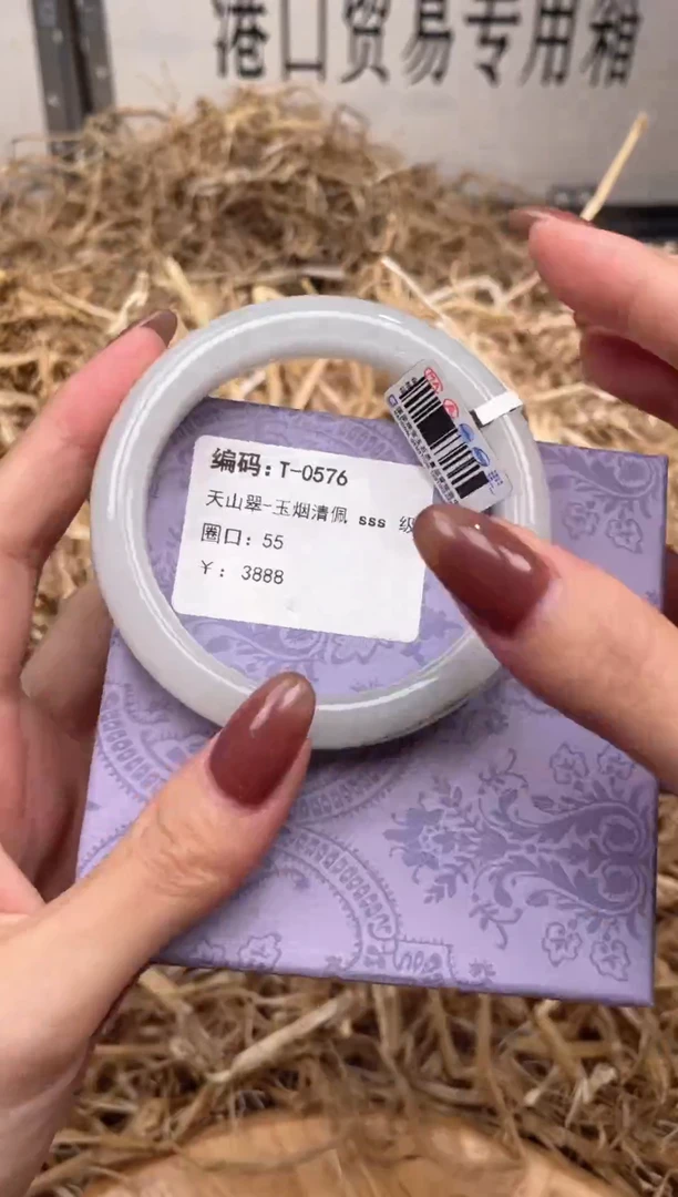 未镶嵌手镯石英质玉T0576Z