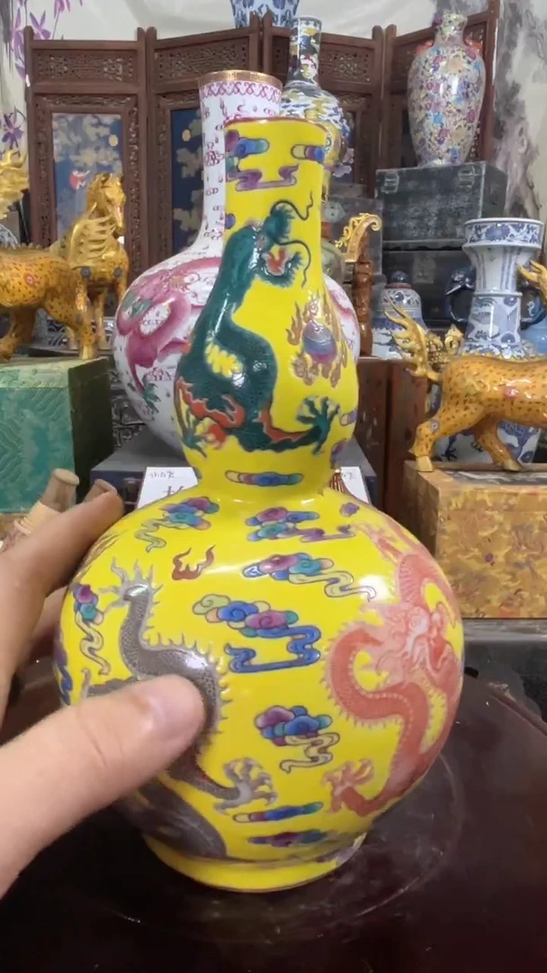 摆件现代陶瓷摆O