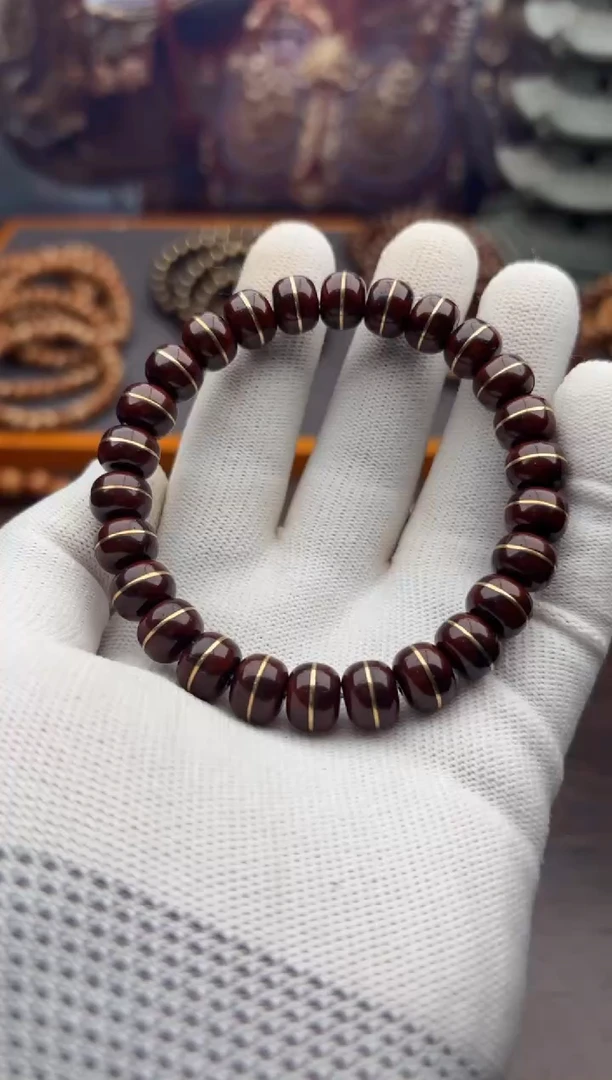 紫金鼠手串紫金鼠一线天13