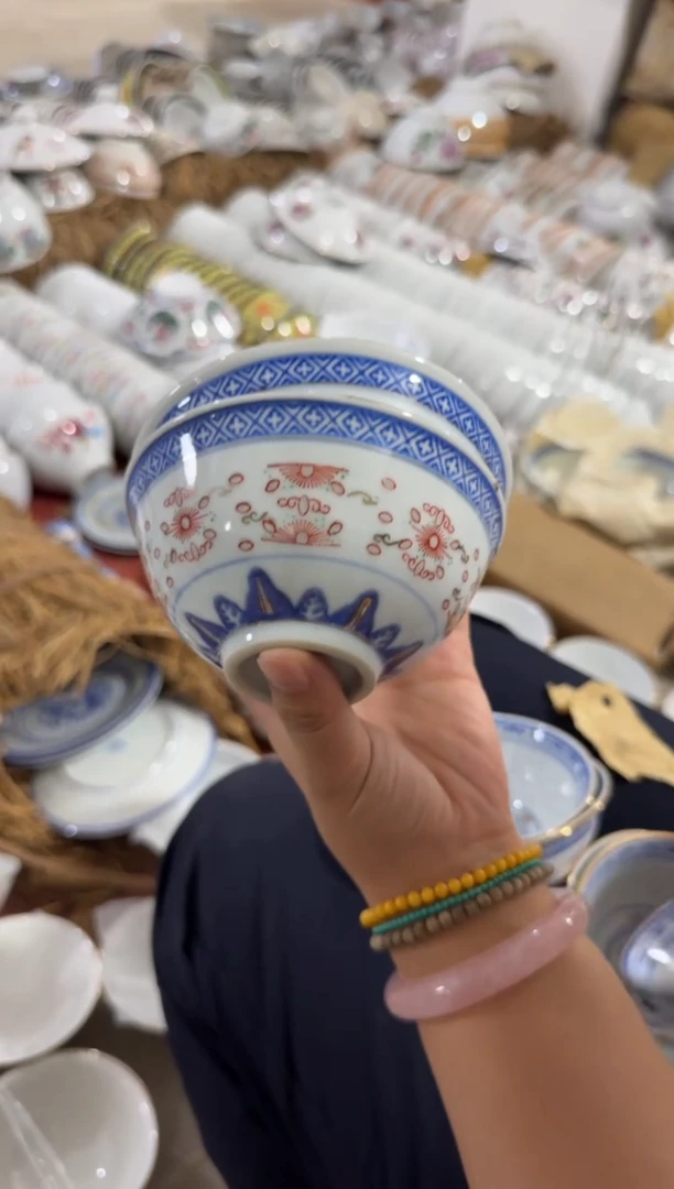 摆件碗11.5厘米两个一组有瑕请慎拍
