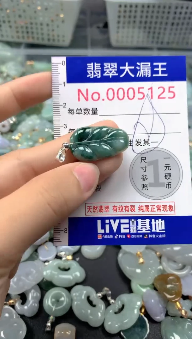 颈饰未镶嵌翡翠5125