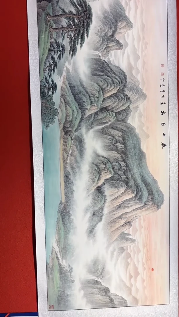 国画秦燕格国画手绘作品Y45