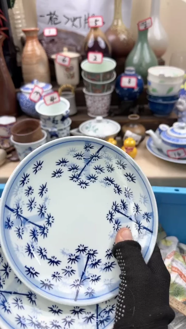 【闪购商品】瓷片0050中古瓷器满18包邮一单一付