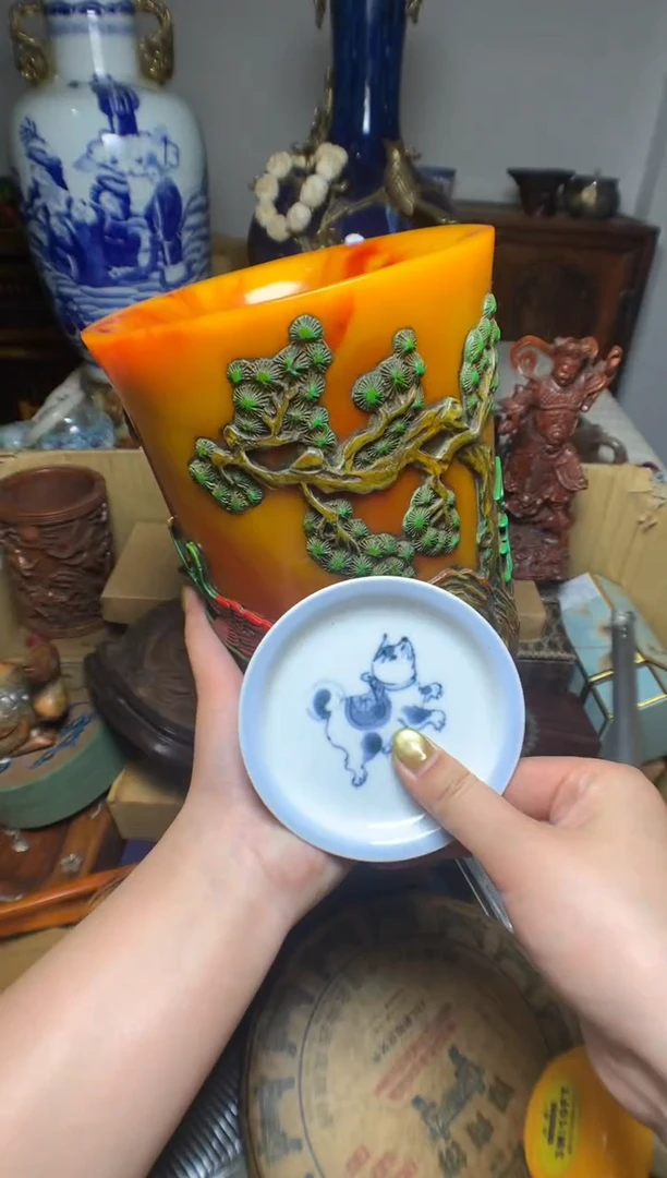 紫砂盖碗瓷器默认微瑕瓷器