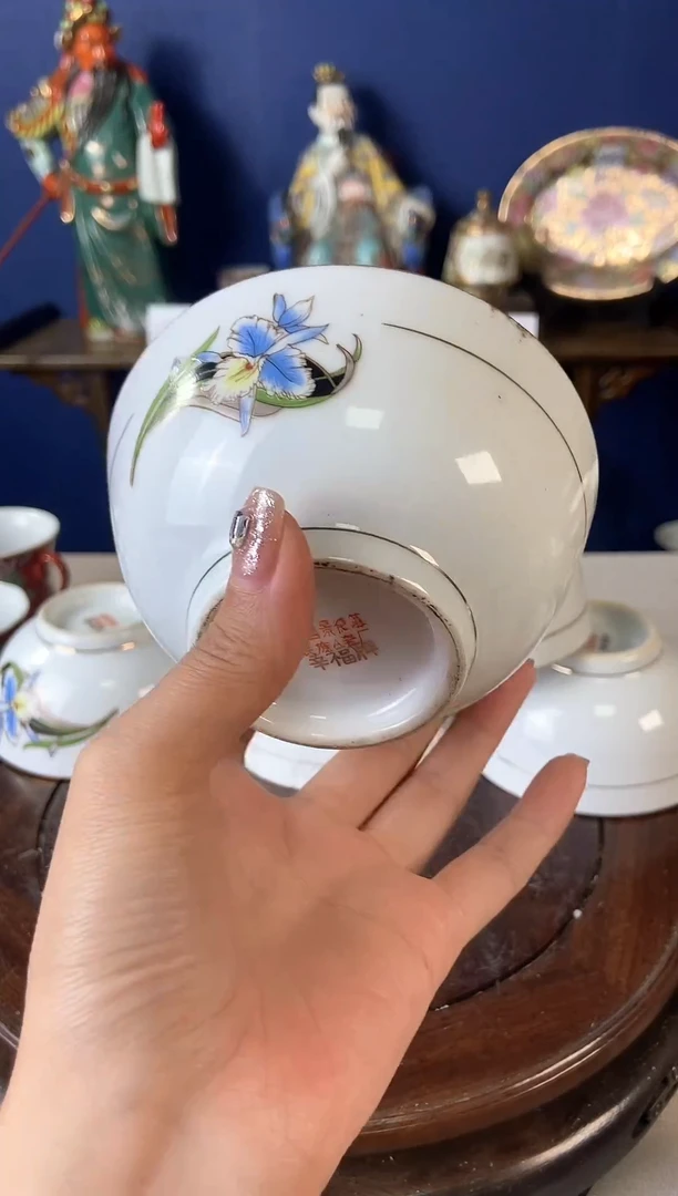 摆件微瑕景德镇窑厂瓷摆件