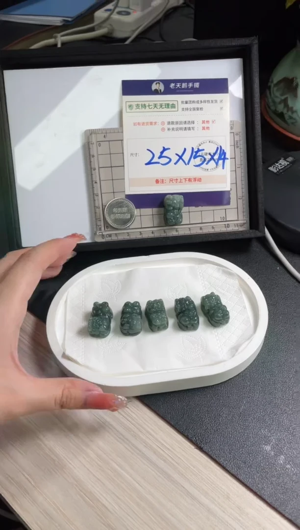 【闪购商品】翡翠挂件未镶嵌貔貅FL3配绳/多样性发其一CP