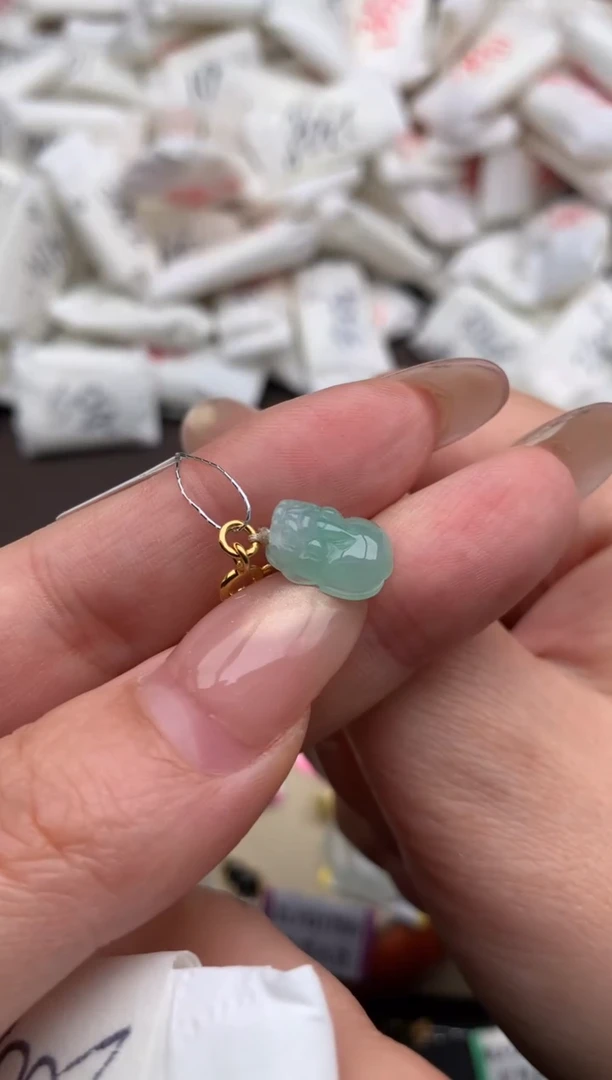 【闪购商品】翡翠挂件银S925镶嵌一