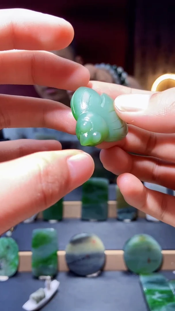 和田玉未镶嵌挂件yc