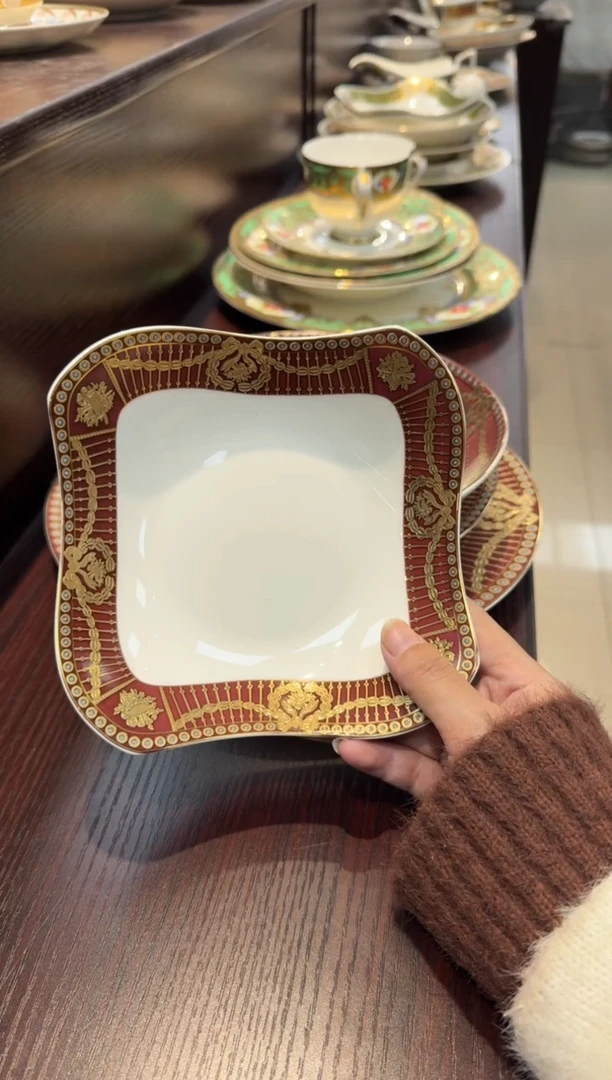 瓷片6英寸沙拉碗两个福利