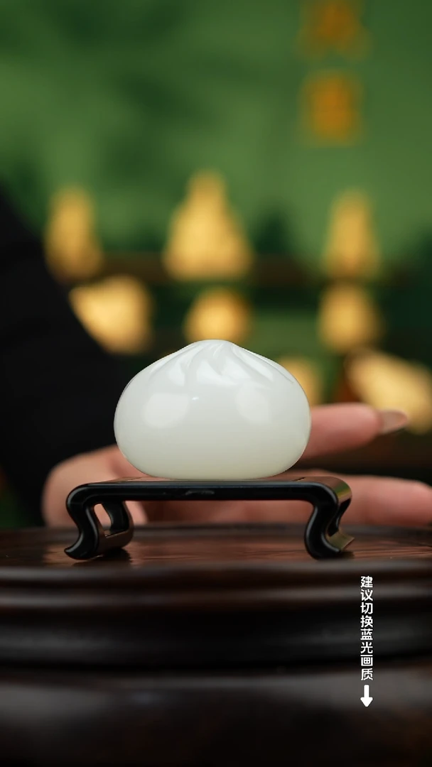 玉【小福包】天然玉石摆件
