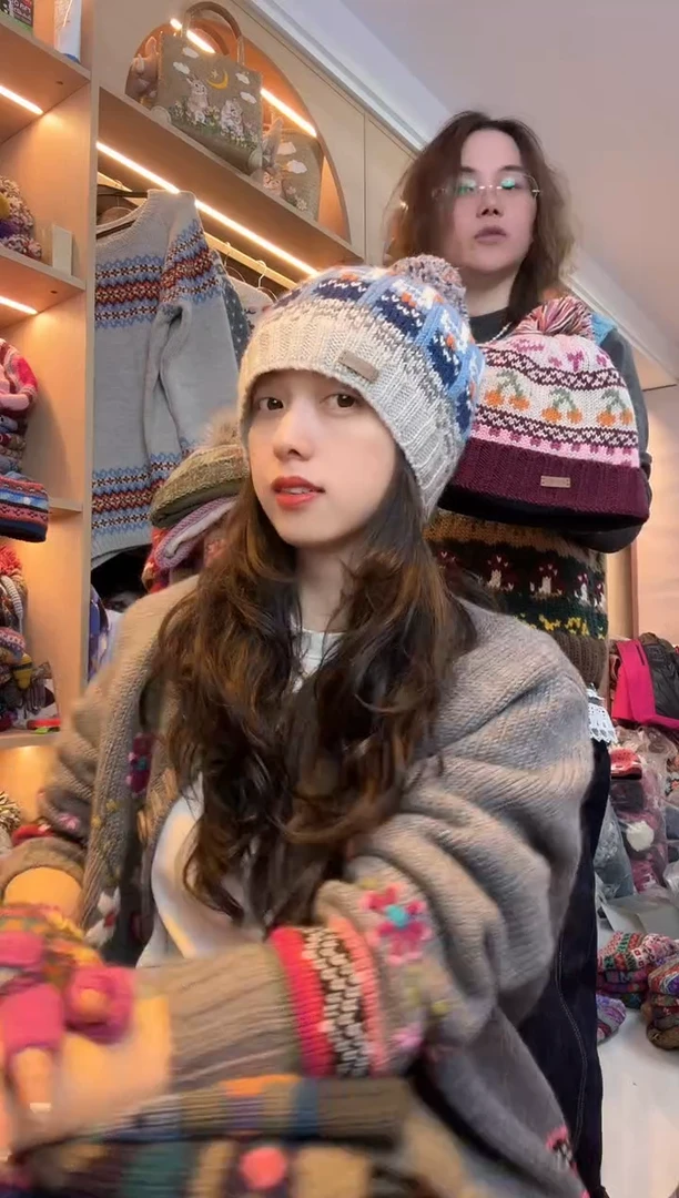 羊毛美利奴天鹅单球帽