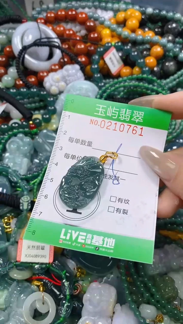 颈饰未镶嵌翡翠闪购0210761