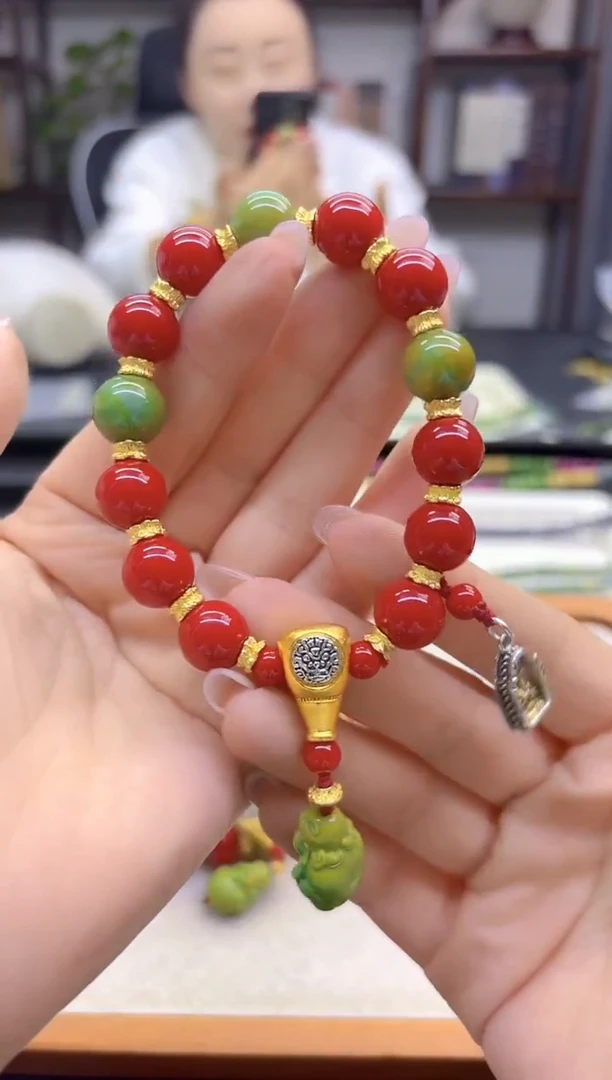 未镶嵌手链翡翠DIY款S977