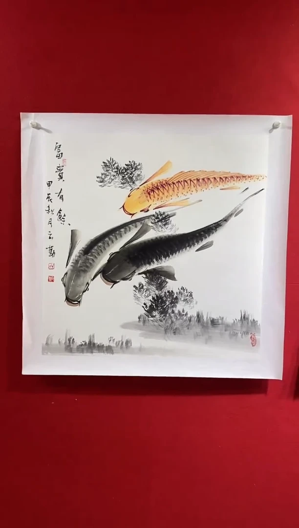 国画国画NYQ杰牛云勤老师作品