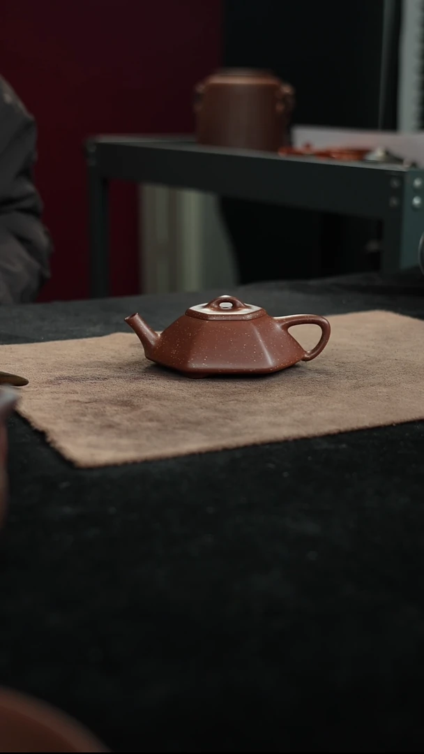 茶壶紫砂王涛六方合瓢