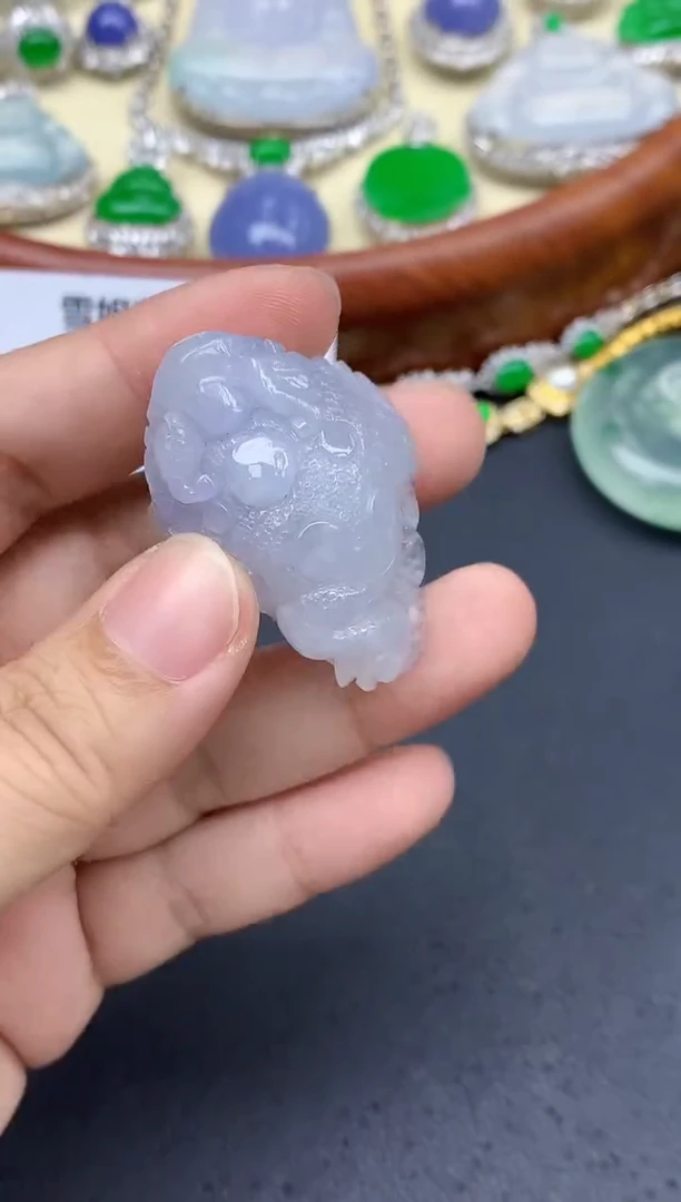 颈饰未镶嵌翡翠252-中国好珍宝