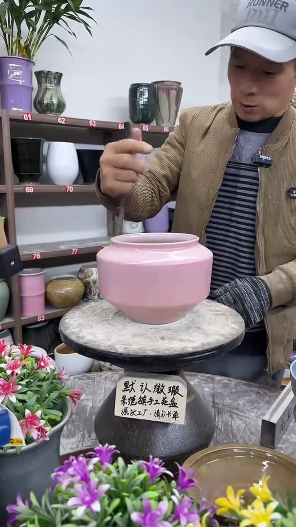 12-19-高14口13瑕-花盆