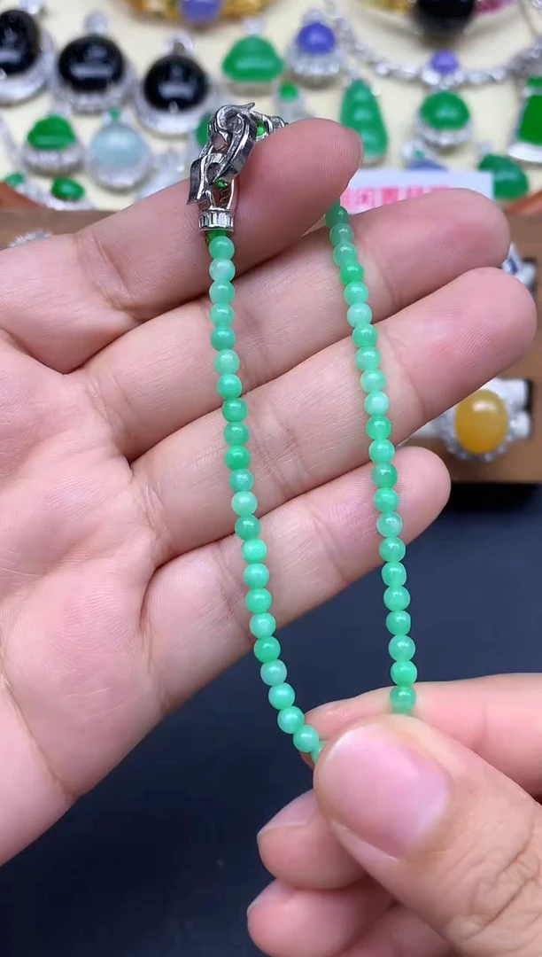 未镶嵌手链翡翠160-中国好珍宝