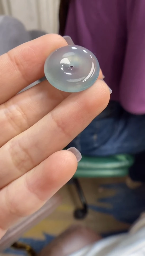 【闪购商品】翡翠颈饰未镶嵌平安扣