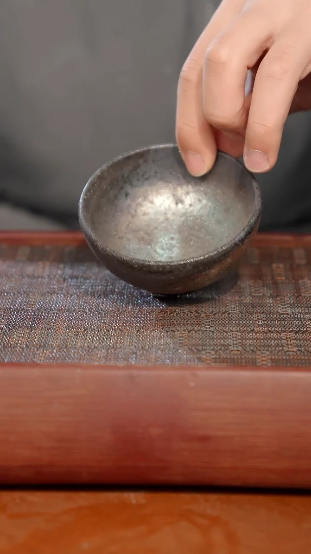 陶瓷奢瓷/瑞寅柴烧茶器（杯子）728微瑕