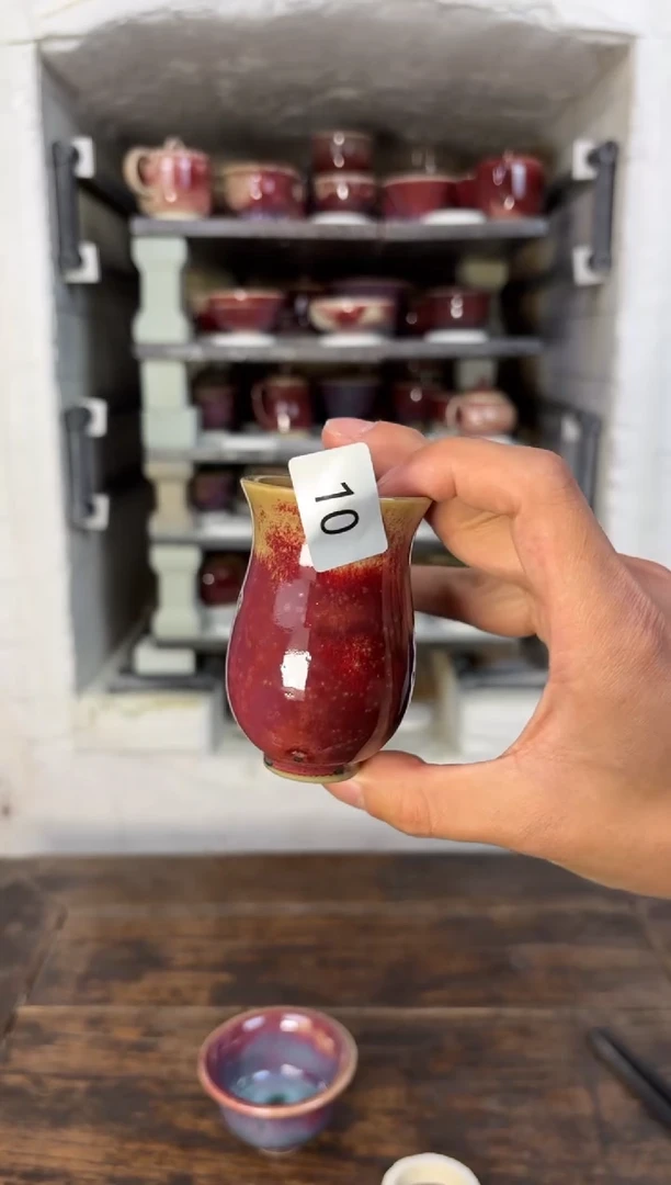 摆件钧瓷窑变精品茶器