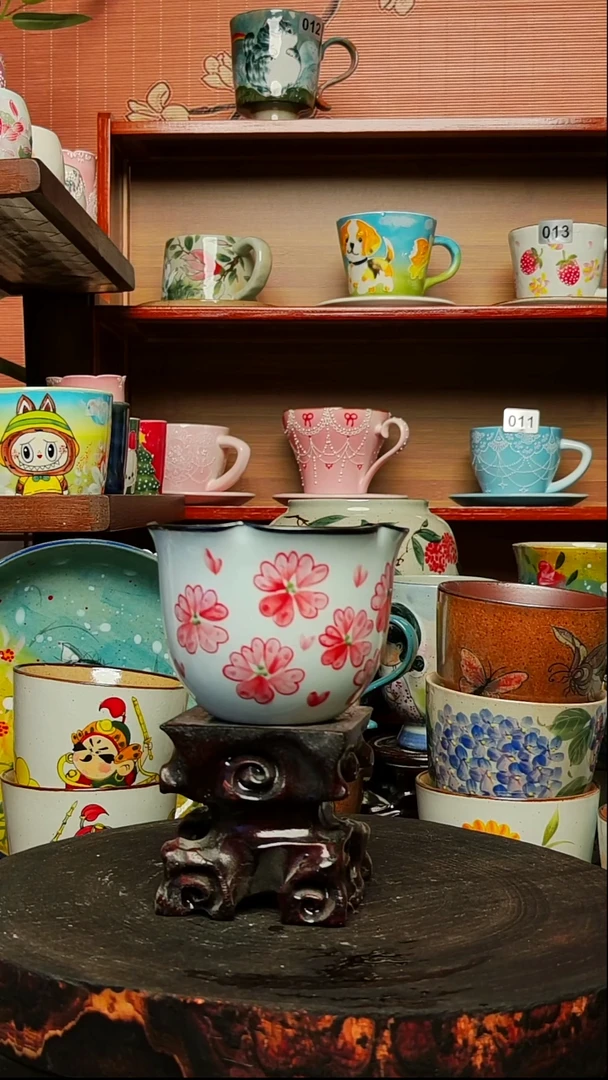 摆件陶景德镇高温创意陶瓷有瑕