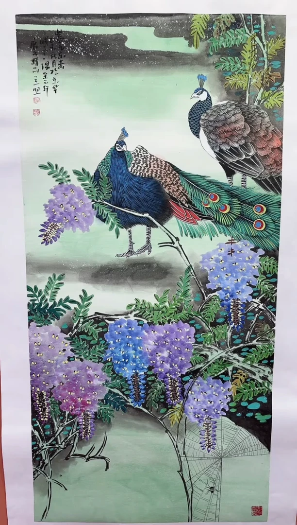 国画师立照老师国画作品