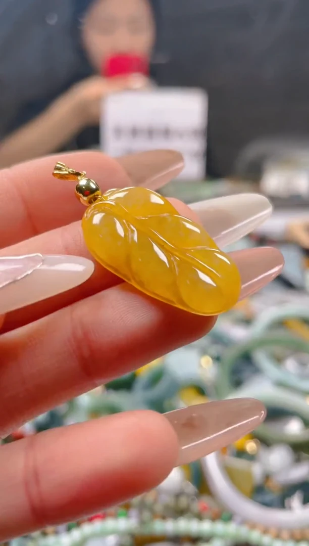 【闪购商品】翡翠颈饰未镶嵌/J/翡翠A货一图一物