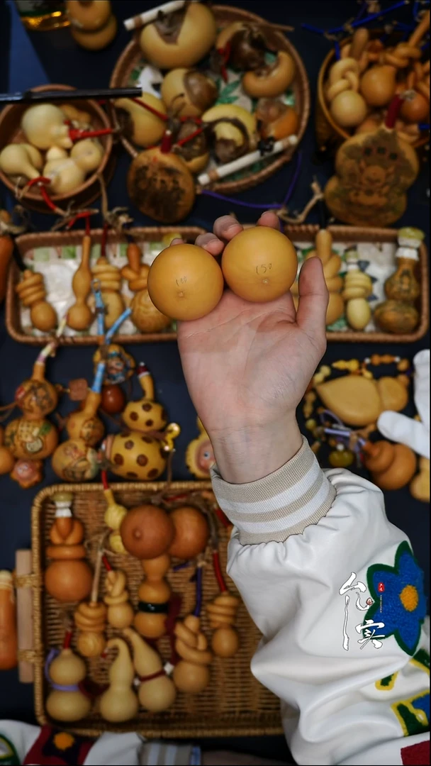 **ㅤ文玩葫芦手把件鸡蛋