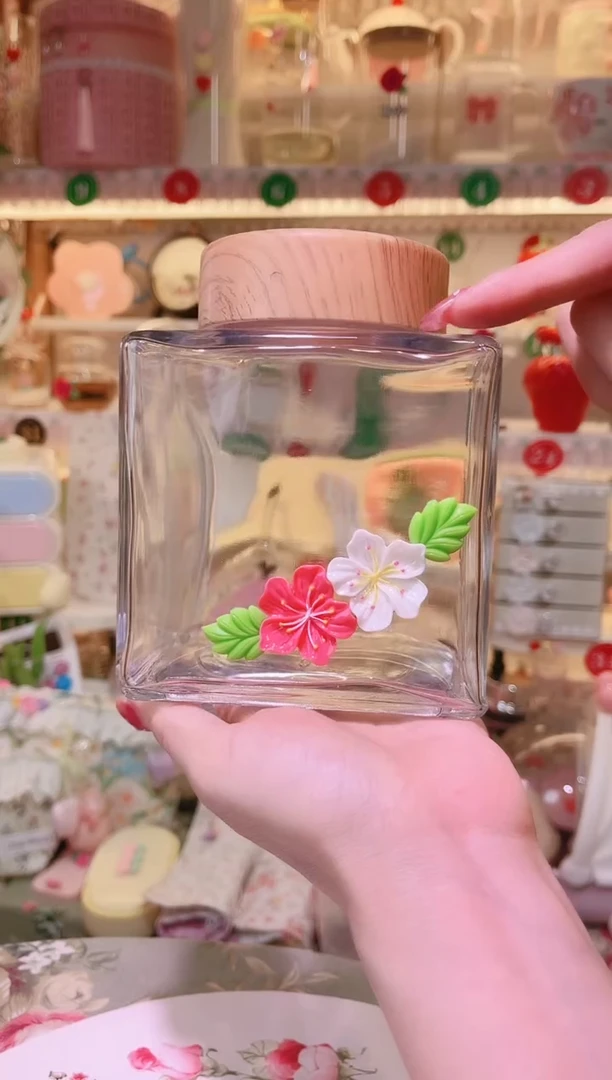 小花密封罐——手工制作品质好！