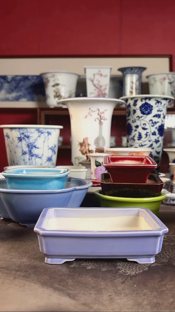 【闪购商品】福利高温颜色釉盆手工福利高温颜色釉盆手工