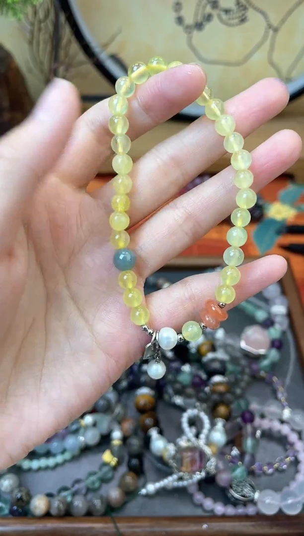 【闪购商品】水晶手链银S925镶嵌313手串