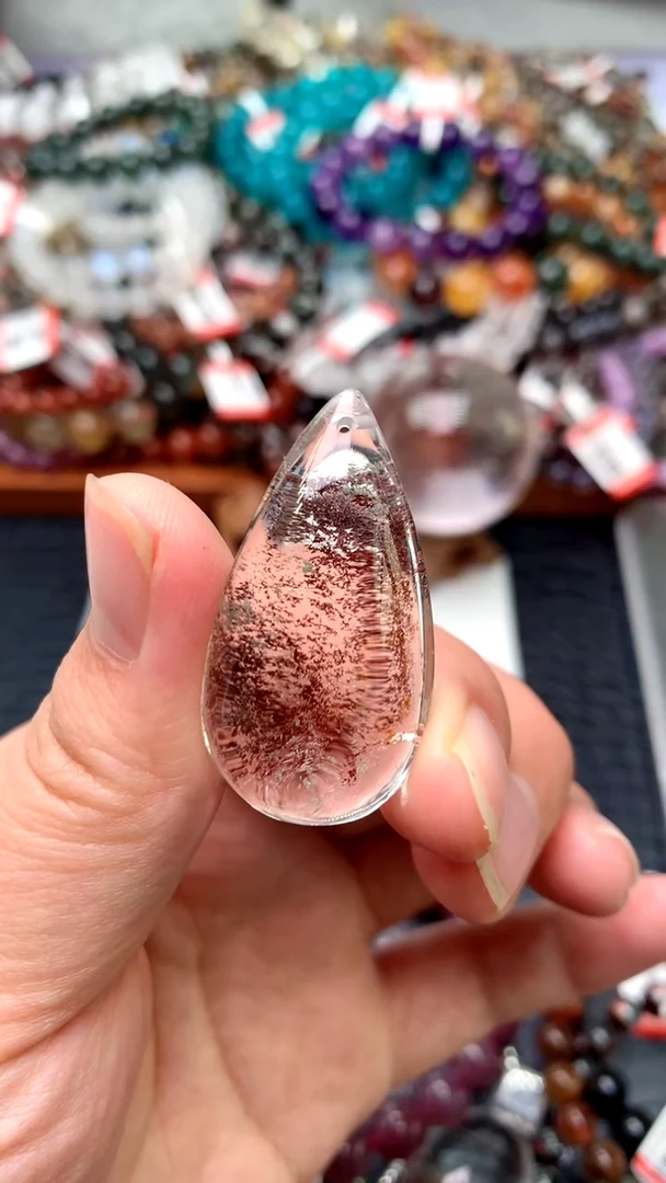 【闪购商品】水晶吊坠(赠链)未镶嵌天然101