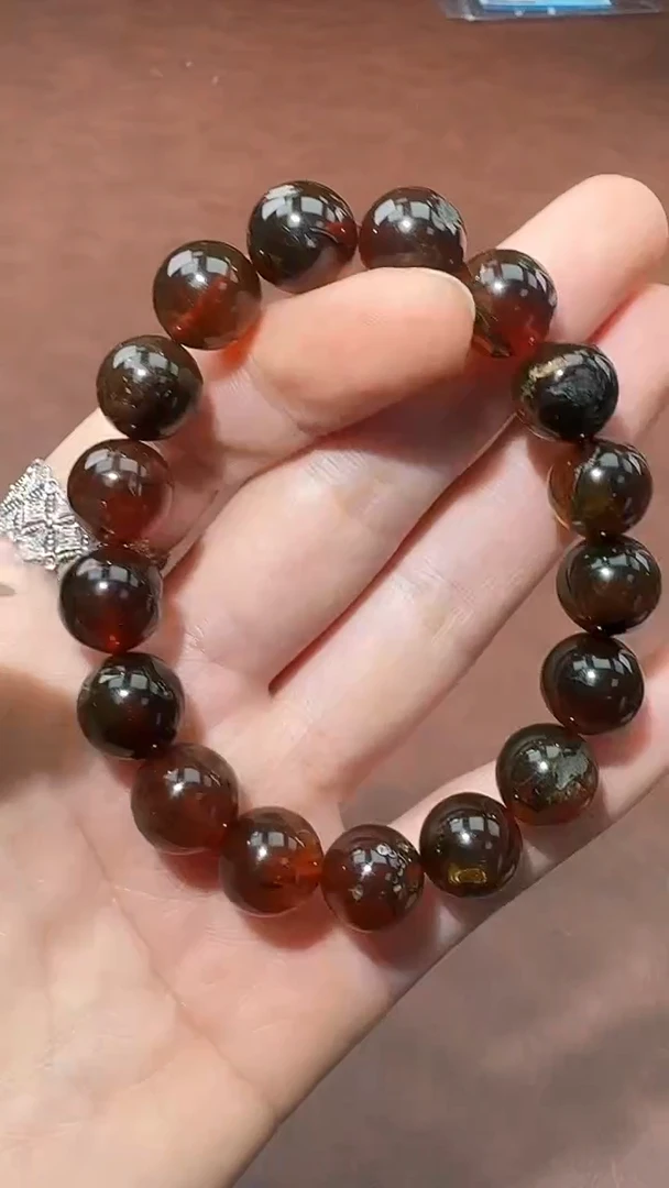 手链琥珀未镶嵌  B3483 多样性发货其一