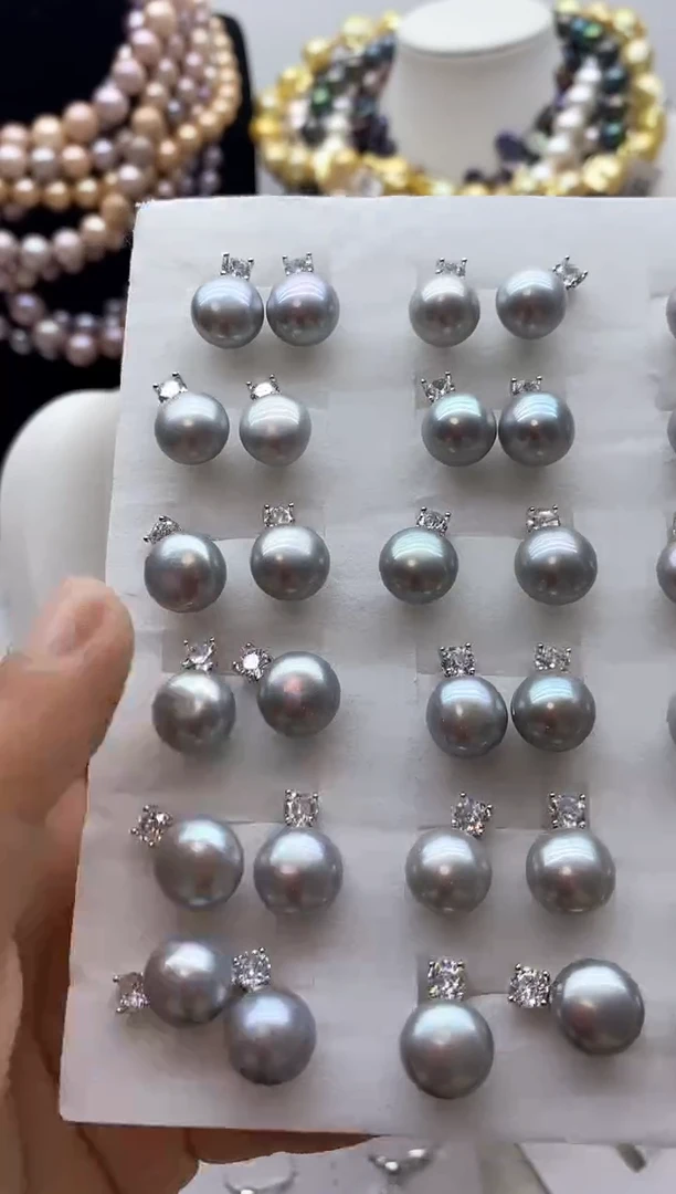 【闪购商品】淡水珍珠颈饰钛钢37