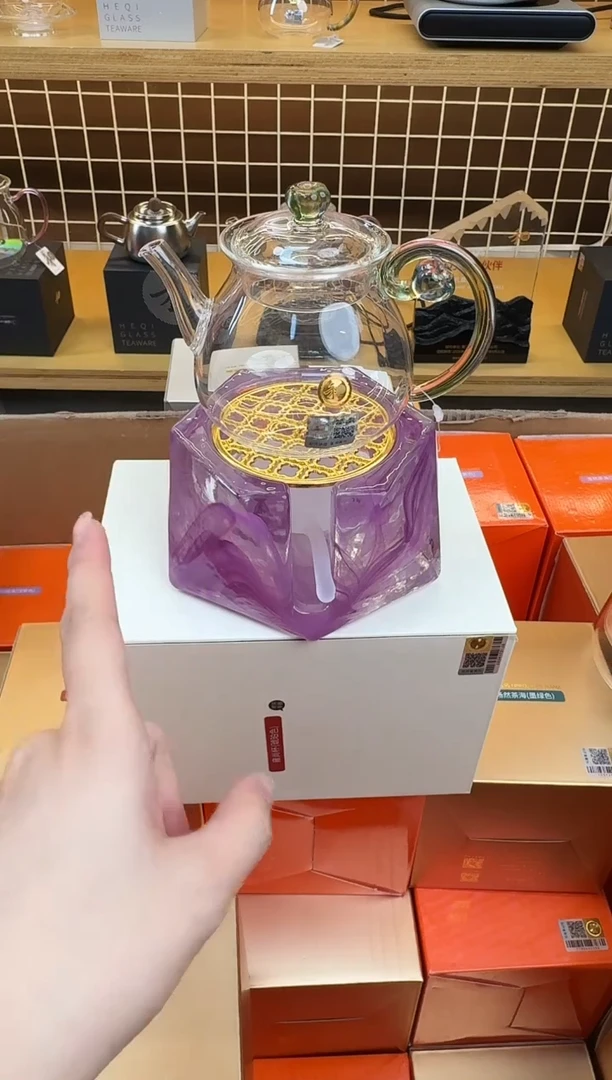 @@禾器幻彩清莲壶迷翠