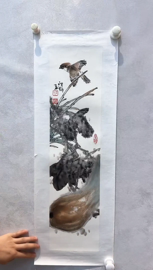 【闪购商品】纸本1炳山艺术——王维舒老师绘画作品