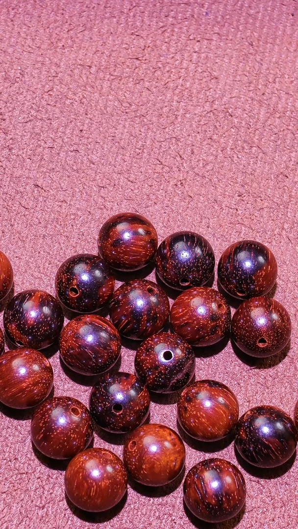 小叶紫檀手串/手链印度小叶紫檀1.0珠子