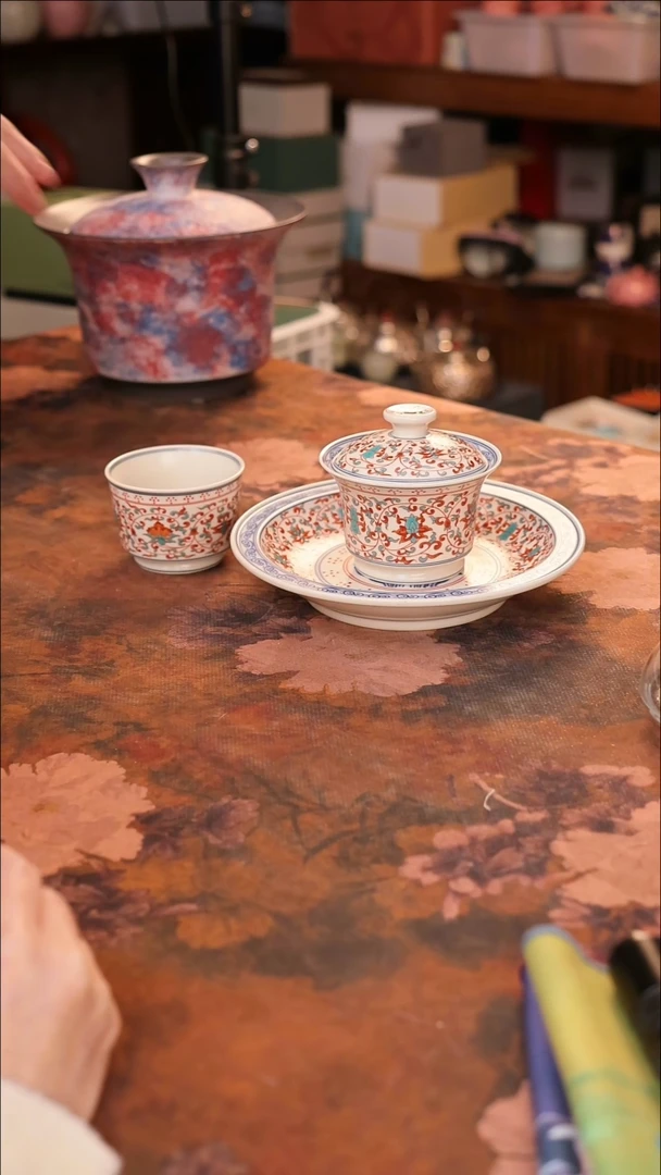 【闪购商品】陶瓷茶具（无礼盒无茶盘）@@A12097
