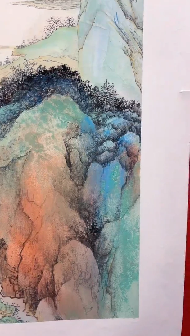 国画秦燕格国画手绘作品Y42