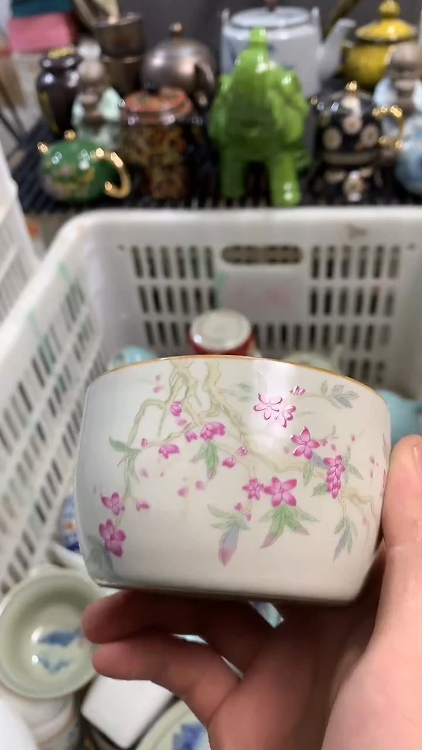 微微瑕疵茶杯茶具盖碗【安全包装不带礼盒】